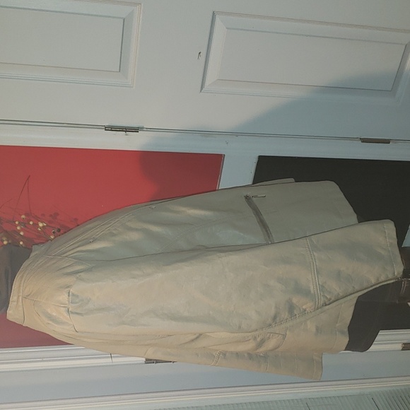 FF 💘🖤💘 ASHLEY STEWART MOTO FAUX LEATHER 22/24 JACKET COAT BRAND NEW - Picture 9 of 13